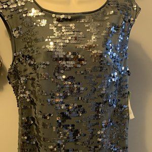 NEW Gray Sequin Dress by Studio One